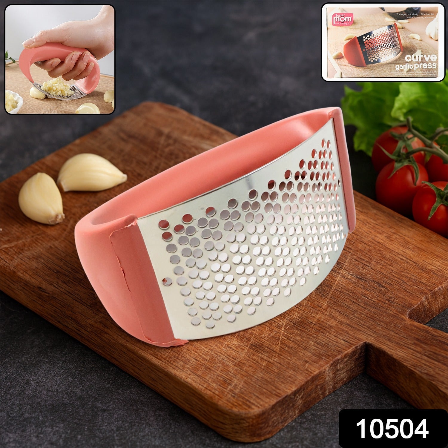 Supermom Curve Garlic Crusher Supermom Curve Garlic Crusher